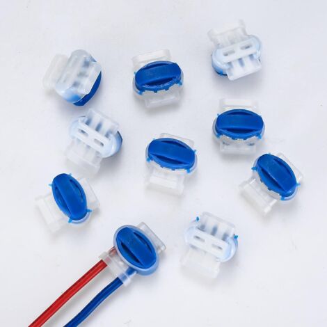 Hifrom 30 Connettori Impermeabili Per Cavo Perimetrale Robot Tosaerba – Morsetti Con Gel, Compatibili Con Husqvarna, Gardena E Altri - 4