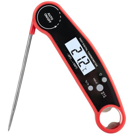 ILSA Termo digitale professionale tascabile in ABS con sonda in