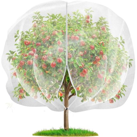 Rete Protettiva Per Piante Da Giardino 4 Pezzi Con Coulisse - Maglia Fine Anti Insetti E Uccelli - Protezione Per Verdure, Frutta E Fiori (Dimensioni Multiple) - 4