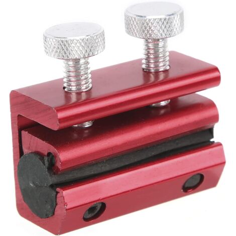 Strumento per grasso, strumento per lubrificare e ingrassare cavi doppi per motociclette, accessori in alluminio, modifica in gomma per strumento ATV (rosso) (1/5)