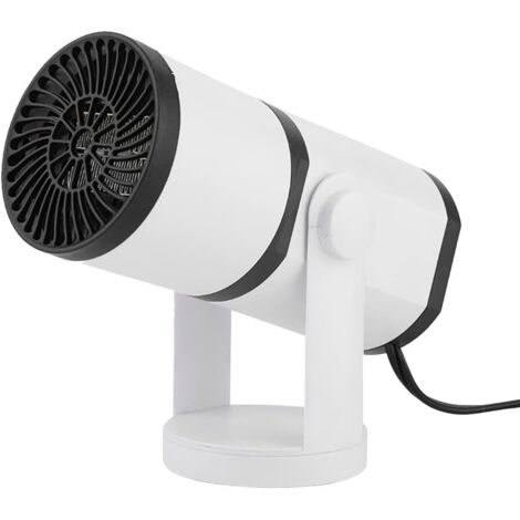 Riscaldatore per auto in plastica bianca da 24 V e 200 W, riscaldatore e sbrinatore per auto, sbrinatore per auto, disappannatore per parabrezza portatile (1/5)