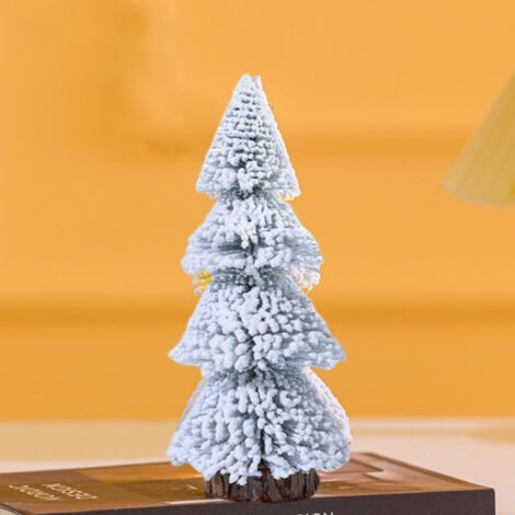YiYa Mini Albero di Natale da Tavolo in Legno Set di Giocattoli