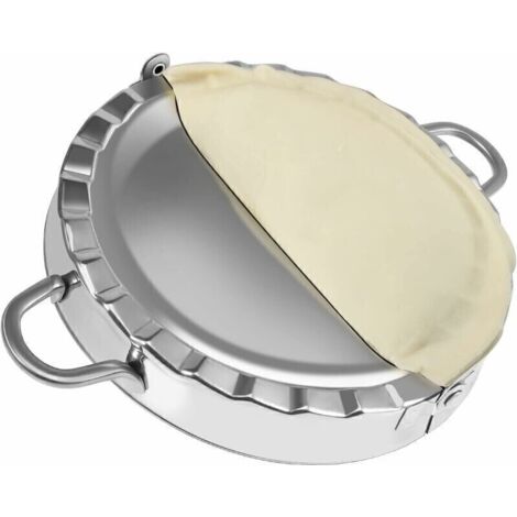 Máquina para hacer empanadas grande, prensa para empanadas de acero inoxidable de 6 pulgadas, herramientas de repostería, pastel de bolsillo (1/5)