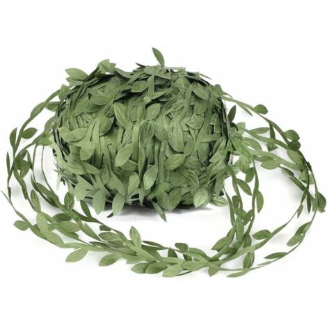 LaBlanc - Enredaderas artificiales, 79 m, hojas de parra falsas, cinta verde oliva para decoración de bodas, fiestas, hogar y jardín, y guirnaldas para manualidades.