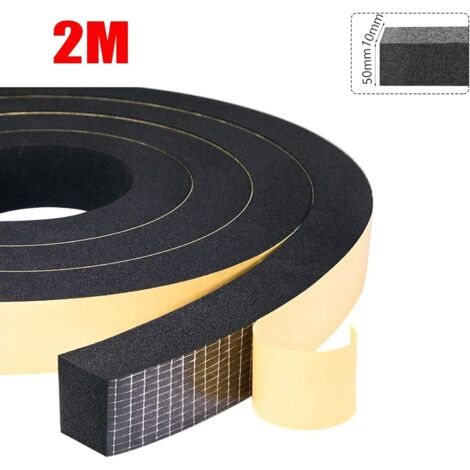 📏 Cinta De Sellado HSF 15x3 Mm | Autoadhesiva | Antracita | Rollo 10 M | Para Interior Y Exterior