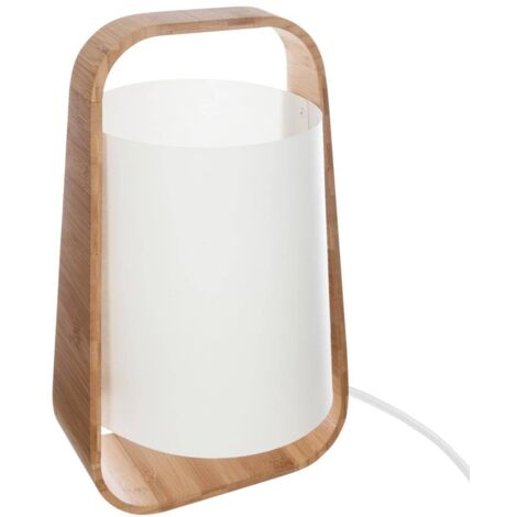 Lampe Rex blanc H35cm - Atmosphera créateur d'intérieur (1/6)