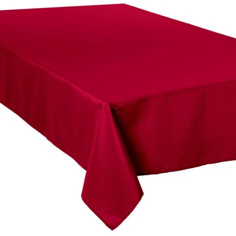 Nappe anti-taches Rouge 150 x 300 cm - Atmosphera