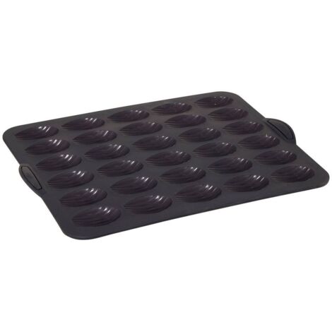 5five - Moule en Silicone Silitop pour 30 Muffins, Noir et Rouge (1/4)
