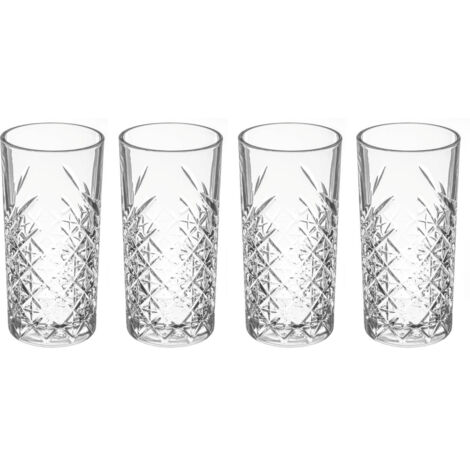 Lot de 4 verres à soda Pasabahce de 45 cl (450 ml) – Verres hauts, livraison gratuite (1/3)