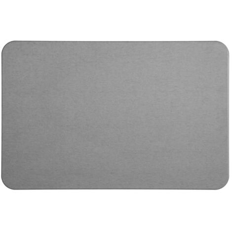 5Five Simply Smart – Tapis de bain en diatomite 60 x 39 cm – Ultra absorbant et séchant rapide – Antimicrobien et hygiénique – Design moderne