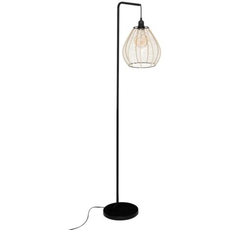Lampadaire arc Delia naturel H149,5 Atmosphera (1/5)