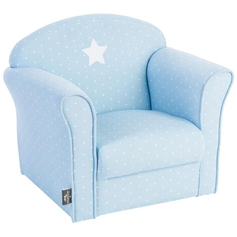 Fauteuil pour Enfants Bleu Atmosphera pour Kids - Siège Confortable et Coloré pour Enfants