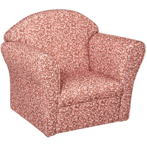 Fauteuil pour Enfant Rose Liberty - Atmosphera, Design Classique, Hauteur 44 cm