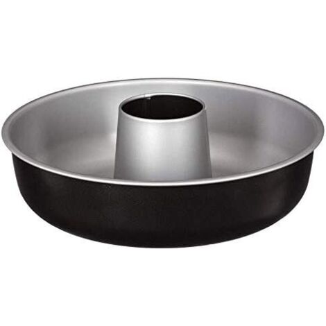 Moule à Savarin en Aluminium Cromé de Diamètre 25 cm - Secret de Gourmet (1/2)
