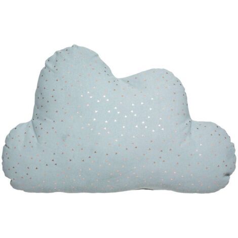 Coussin enfant Oya nuage bleu 45x28cm - Atmosphera créateur d'intérieur