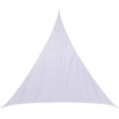 Hesperide – Voile d'ombrage triangulaire 3x3m – Toile polyester déperlant – Protection UV UPF50 – Pour salon de jardin et terrasse (1/8)