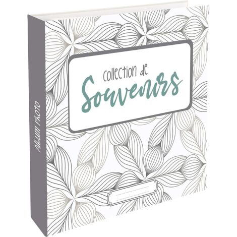 Album Photo Grand Format - 500 Photos - 10x15 cm - Collection Souvenir