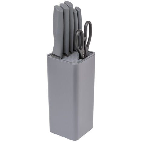 Ensemble de 5 couteaux de cuisine NEO avec support + ciseaux, 7 éléments. (1/5)