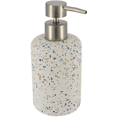 Distributeur a savon ciment 220ml - terrazzo - Tendance (1/2)