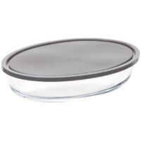 Plat ovale couvercle silicone 30x21cm keepeat - 5five