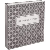 Album Photo Grand Format - 500 Photos - 10x15 cm (Romance Gris)