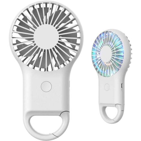 Venforze Mini ventilatore portatile, 3 velocità ricaricabile