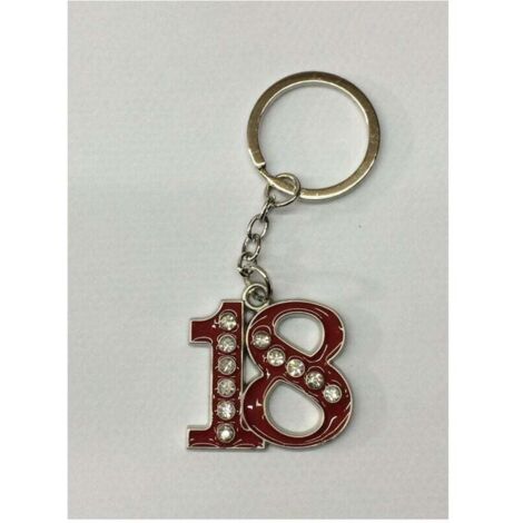 Portachiavi Con Scritta You Are Amazing Beautiful And Brave - Regalo 18 Anni Per Lei Argento