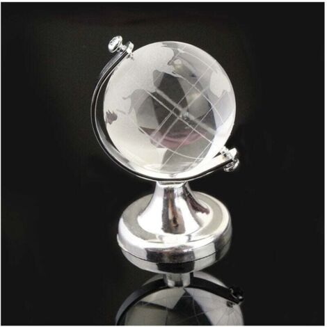 CONFEZIONE 10 SFERE DI VETRO DIAM. 6CM COLORE BIANCO PERLA LUCIDO in