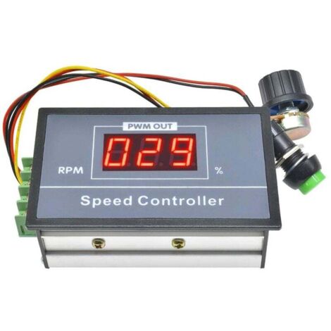 Drehzahlregler - 12 V 24 V DC-Motorregler 6-60 V 36 V 48 V 30 A PWM DC Drehzahlregler - 12 V 24 V DC-Motorregler 6-60 V 36 V 48 V 30 A PWM DC