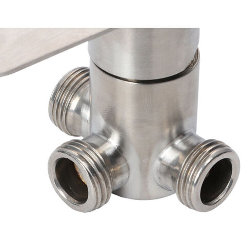Mischbatterie 304 Edelstahl Für Dusche – Triple-Funktion, Unterputz-Montage, Verstellbar 150 Mm