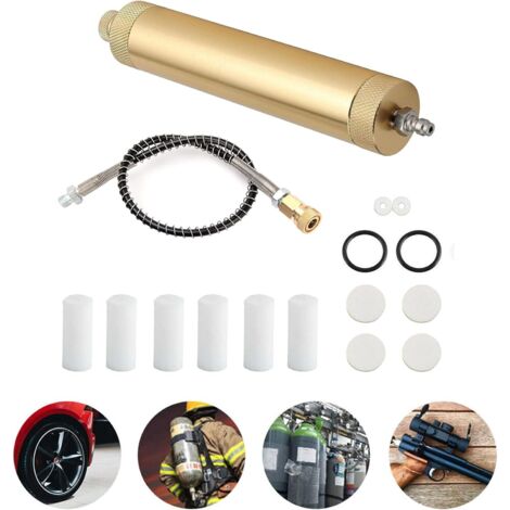 Ölabscheider Filter, Druck PCP Handpumpe Luftkompressor Filter Feuchtigkeitsfalle Öl Wasser Abscheider Regler mit Innen und Außengewinde Ölabscheider Filter, Druck PCP Handpumpe Luftkompressor Filter Feuchtigkeitsfalle Öl Wasser Abscheider Regler mit Innen und Außengewinde