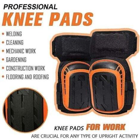 Professionelle Knieschützer Mit Verstellbarem Clip - Industrieller Knieschoner Für Arbeiter