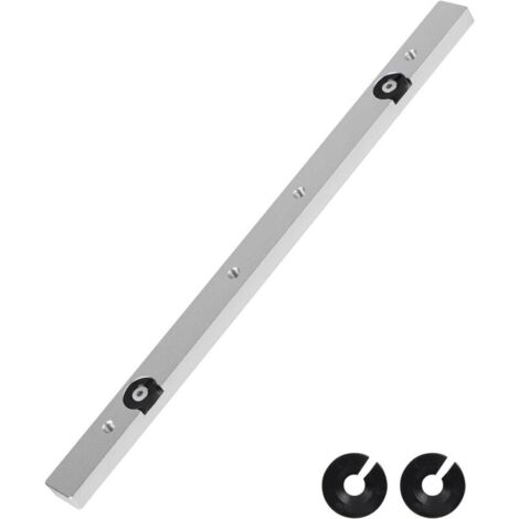 KZQ 9,1 x 23 x 300 mm T-Nut-Führung, Aluminium-Gehrungsführung für Kreissäge, Bohrmaschine, Bandsäge, Holzbearbeitung (1/4)