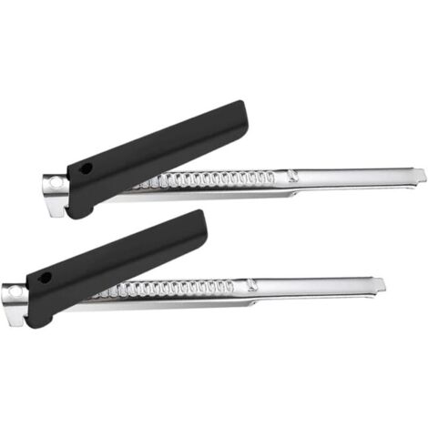 KZQ Manuelles Entgratungswerkzeug, 1 Metallgriff + 1 BS1010 HSS-Klingen, um 360° drehbare Metall-Entgratungsklingen für 3D-Druckrohre, Kunststoff, Aluminium, Kupfer, PVC und Stahl (1/4)
