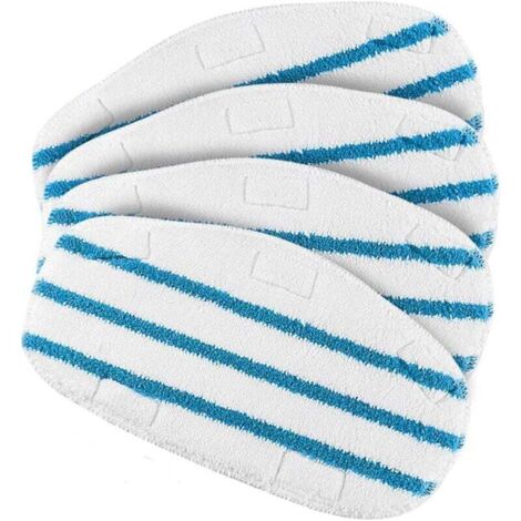 KZQ 4er-Pack Ersatzpads für Dampfmopps, kompatibel mit PurSteam ThermaPro 10-in-1-Mikrofaser (1/4)