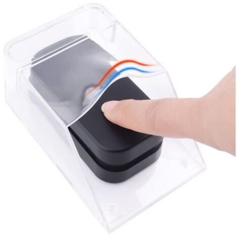 KZQ Türstopper, Transparente Türstopper Klebetürstopper für Fußböden und Parkett, Türstopper Schutz für Türen und Wände, 6St (1/4)