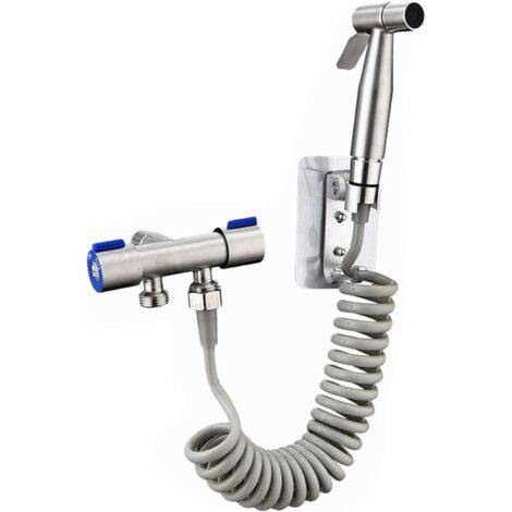 Bidet Sprayer Handbrause Bidet WC Bidet Spray Edelstahl Bidet WC Sprayer Bidet Sprühkopf für Bidet Kit mit Handbrause (1/5)