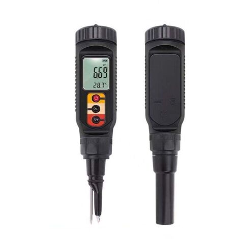 Vtizikl Testeur pH Universel Professionnel - Pour Sol/Fruits/Pain/Viande - Plage 0.00-14.00pH - Précision ±0.01 - Alimentation Pile (1/4)