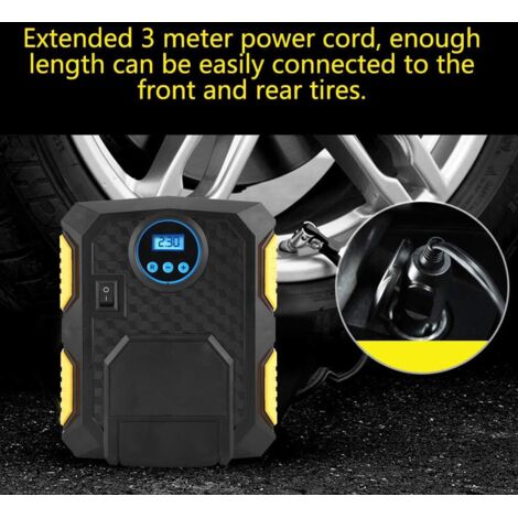 Mini Compressore D'Aria Portatile Autonet 12V - Gonfiatore Per Auto E Moto Con Attacco Accendisigari (10 Bar)