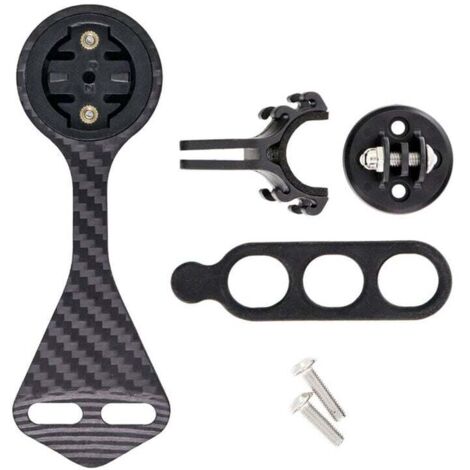 Vtizikl Support d'ordinateur en Fiber de carbone pour guidon de vélo F12 pour Garmin Cateye (1/5)