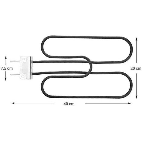 Pièces Rechange Genesis Kit 4 Brûleurs Weber Genesis - Acier Inox 304, 49.5 Cm, Remplace 62752, E310 E320 E330 Weber Genesis E330 S330