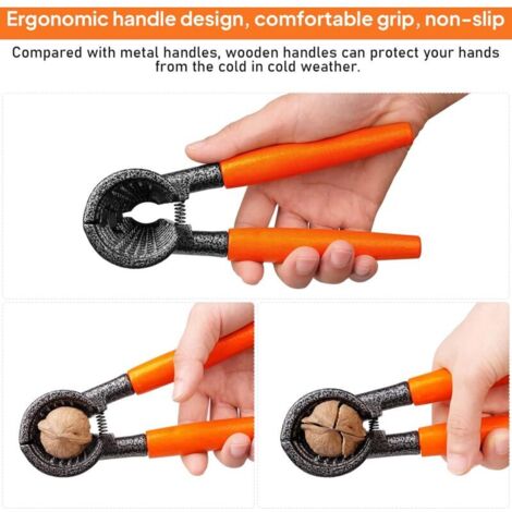 Casse-noix - noisettes,Pince à noix de pécan domestique,outil Casse-noix - noisettes,Pince à noix de pécan domestique,outil