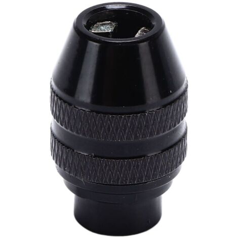 Vtizikl Mandrin sans clé, 0,010,13in Mandrin de Perceuse sans clé en Alliage D'aluminium à 3 Mâchoires pour Dremel 4000, 400, 3000, 398, 395, 300 (1/4)