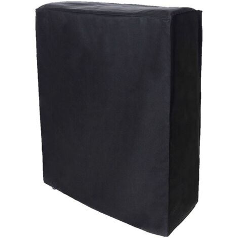 Vtizikl Housse de Rangement pour lit Pliant, Housse de lit Pliant noir Portable Housse de lit Pliante Housse de Protection Anti-Poussière pour Intérieur Extérieur(102 33 104cm) (1/4)