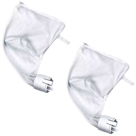 Vtizikl Kit de nettoyage de piscine 2 pièces, sacs de piscine pour grandes et petites impuretés, facile à utiliser, installation, ajustement 360 380 (1/4)