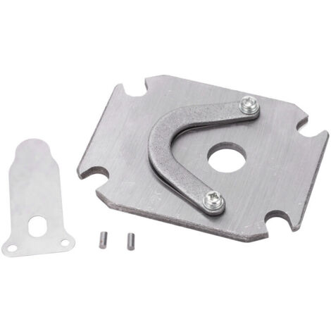 Vtizikl Pommeau de Levier de Vitesses en Aluminium à 5 Vitesses pour 106 206 207 207 306 307 407 408 508 Argent + Noir Nombre (1/4)