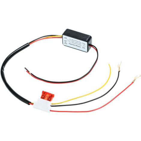 HUIQIAODS Contrôleur Feux Diurnes LED - Module Automatique Avec Relais Et Délai