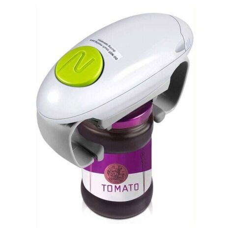 Vtizikl Bocaux Ouvre Automatique, One Touch Jar Opener Outil De Cuisine, Ouvre Boîte Électrique pour Les Personnes Âgées Et Les Personnes Souffrant De L'arthrite, 6.8X2.5inch,green (1/4)