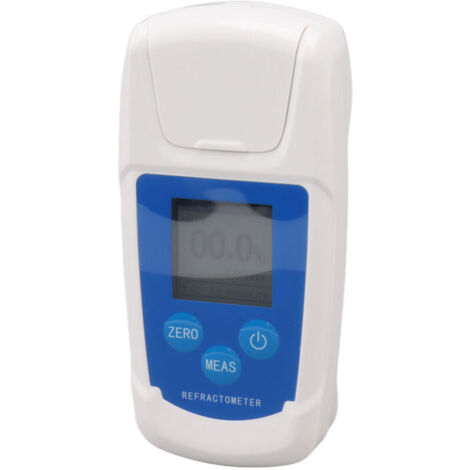 Brix Digital Brix Réfractomètre de haute précision avec étalonnage automatique rétroéclairé Affichage facile à utiliser pour tester la teneur en sucre Brix Digital Brix Réfractomètre de haute précision avec étalonnage automatique rétroéclairé Affichage facile à utiliser pour tester la teneur en sucre