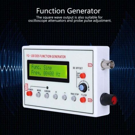 Vtizikl FG‑100 Générateur de Signal Fonctionnel DDS Générateur de
